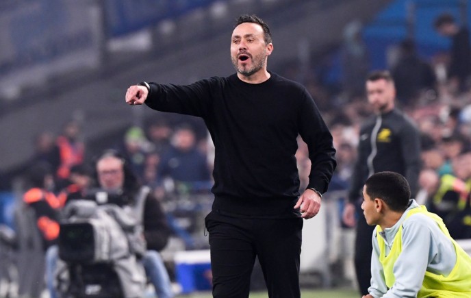 Marseille đứng thứ 2 ở Ligue 1.