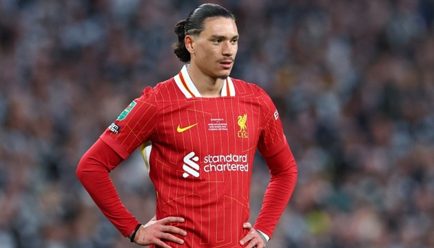 Thời gian của Darwin Nunez tại Liverpool ít dần.