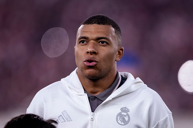 Mbappe không bùng nổ như mong đợi trong màu áo Real Madrid.