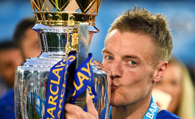 Vardy từng đưa Leicester đến chức vô địch Premier League.