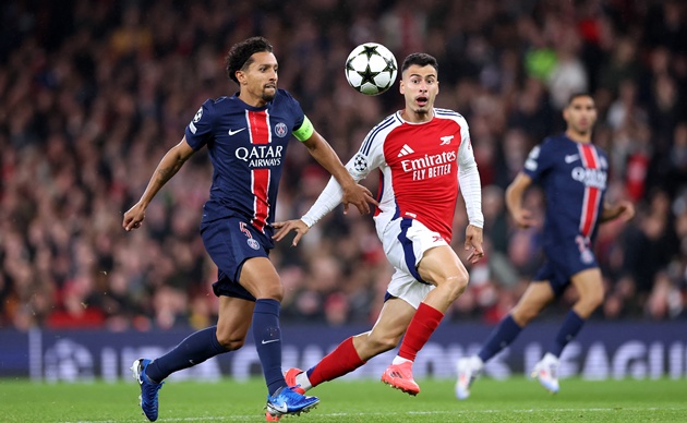 PSG sẽ muốn rửa hận trước Arsenal