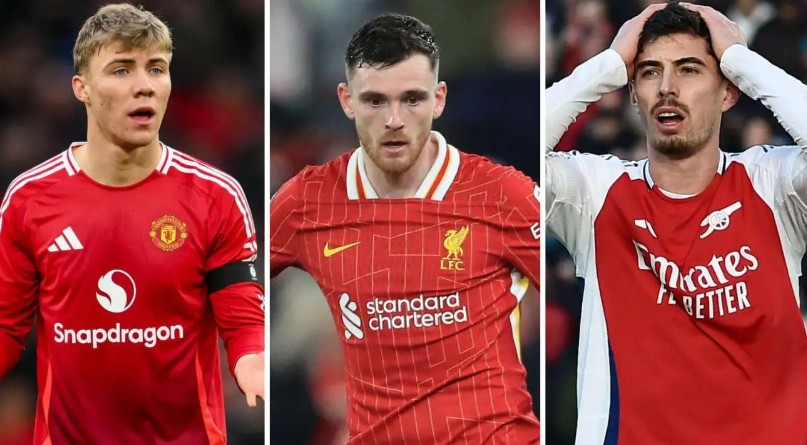Những ngôi sao đã sa sút phong độ đáng kể tại EPL mùa bóng 2024/25.
