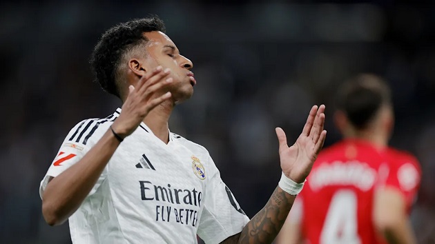 Rodrygo đang có phong độ kém.