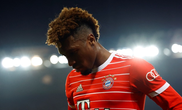 Coman có thể là phương án làm mới hàng công Liverpool.