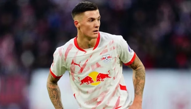 Benjamin Sesko là tiền đạo đẳng cấp của Leipzig.
