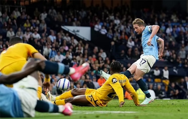 De Bruyne vẫn cho thấy được đẳng cấp.