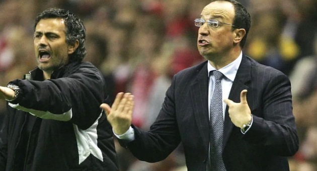 Mourinho và Benitez.