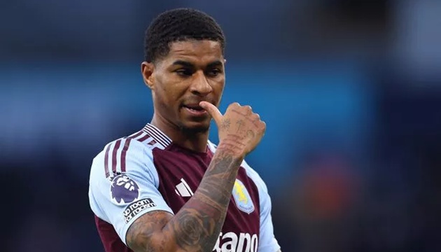 Aston Villa gặp khó thương vụ Marcus Rashford.