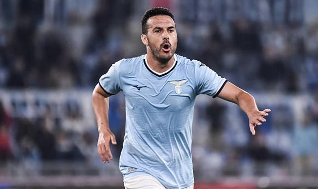 Pedro vẫn chơi ổn định tại Lazio.