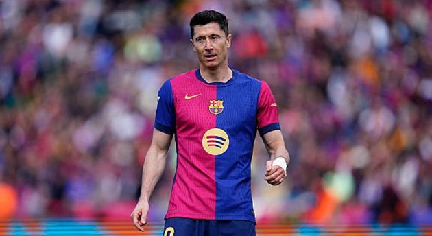 Robert Lewandowski có thể trở lại ở trận đấu với Inter Milan.