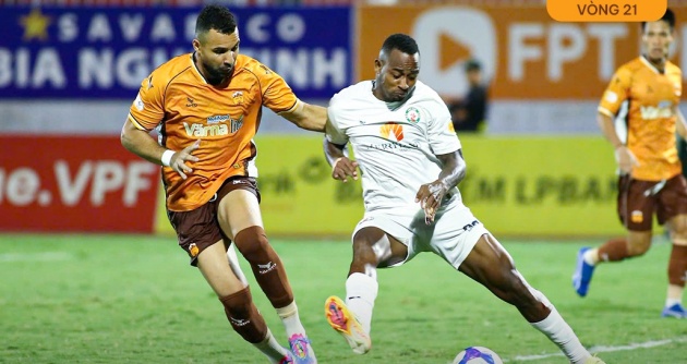 Bình Định thắng HAGL 2-1.
