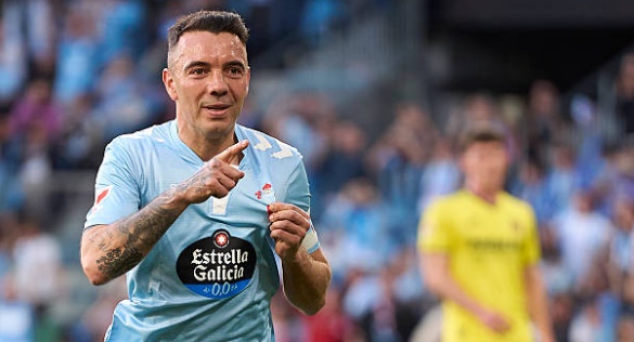 Aspas khiến fan Real một phen hú vía.