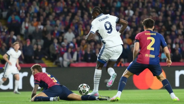 Barca đối đầu Inter ở trận lượt về.