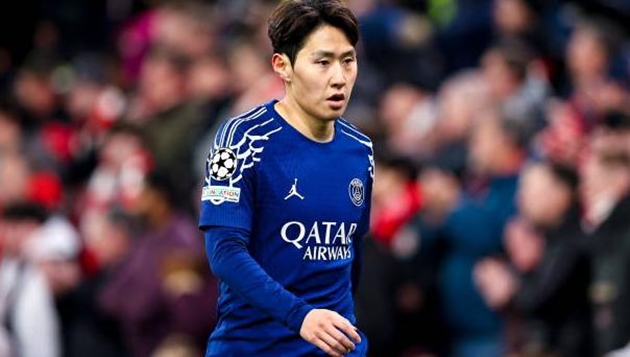 Lee Kang-in không được PSG trọng dụng.