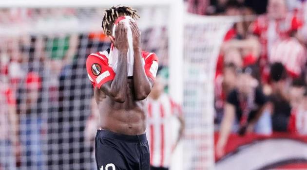 Nico Williams sẽ vắng mặt ở trận bán kết lượt về với MU.