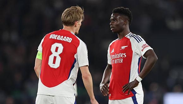 Nỗ lực của Arsenal và Bukayo Saka là không đủ.