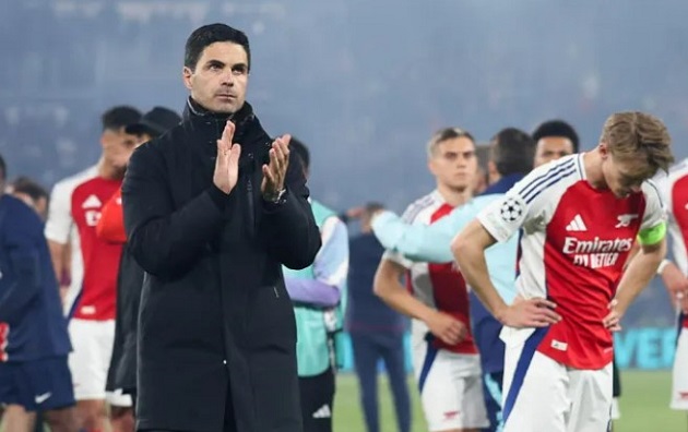 Arsenal dừng chân đáng tiếc ở bán kết.