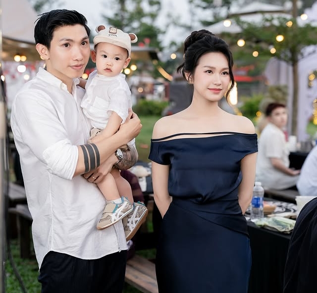 Doãn Hải My thường khoe ảnh gia đình trên mạng xã hội. Ảnh: FBNV.
