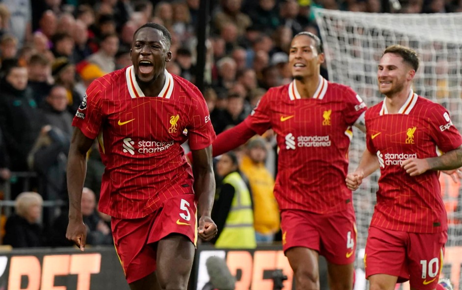 Konate là trụ cột hàng phòng ngự của Liverpool.