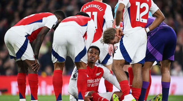 Chấn thương là một phần nguyên nhân khiến Arsenal thất bại.