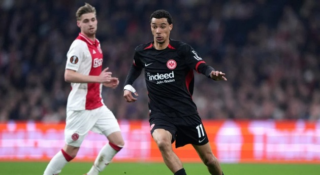 Ekitike đang có một mùa giải thành công tại Frankfurt.