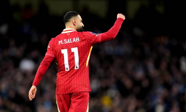 Liverpool là đội bóng Anh duy nhất nằm trong top 5.