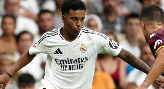 Rodrygo nguy cơ bật bãi khỏi Real sau mùa này.
