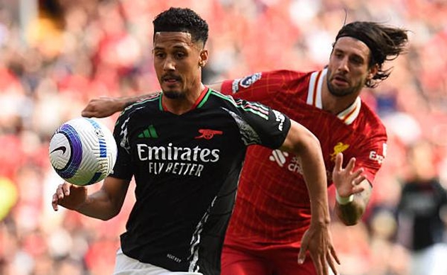 Arsenal trải qua 45 phút đầu tiên đáng quên trên sân Anfield.