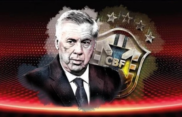 Ancelotti sẽ có khởi đầu mới ở tuyển Brazil.