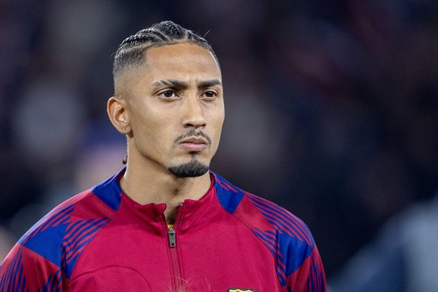 Raphinha trở thành cầu thủ không thể thay thế của Barca.
