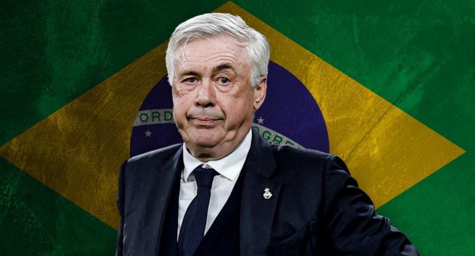 HLV Carlo Ancelotti được kỳ vọng sẽ giúp tuyển Brazil gặt hái thành công.