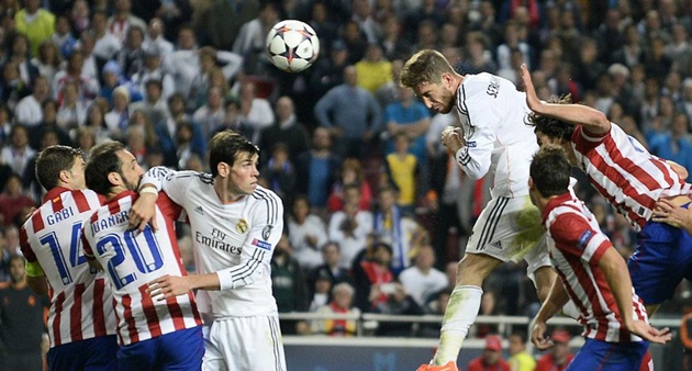 Sergio Ramos đưa Real trở về từ cõi chết.