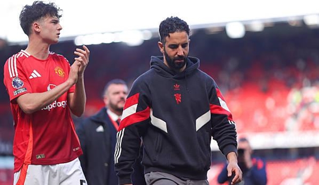 Áp lực đang bủa vây Ruben Amorim tại Manchester United.