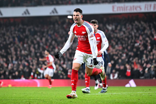 Martinelli là cầu thủ Arsenal thứ hai góp mặt trong danh sách này.