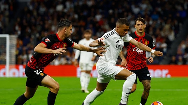 Mbappe tiếp tục nổ súng cho Real Madrid.