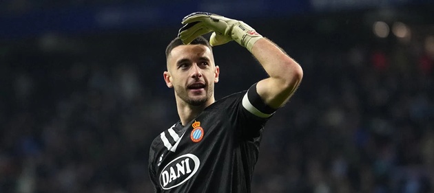 Joan Garcia, mục tiêu tiềm năng cho khung gỗ Manchester United.