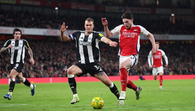 Lực lượng Arsenal vs Newcastle: Pháo thủ hưởng lợi lớn trước giờ G