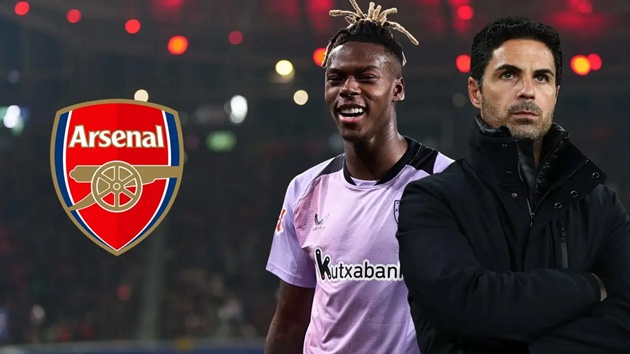 Arsenal chuẩn bị mua sắm lớn với Williams và Gyokeres vào tầm ngắm