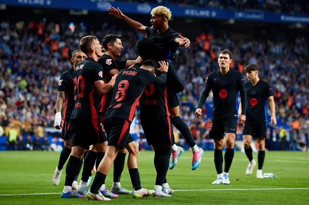 Barca đã vô địch La Liga.