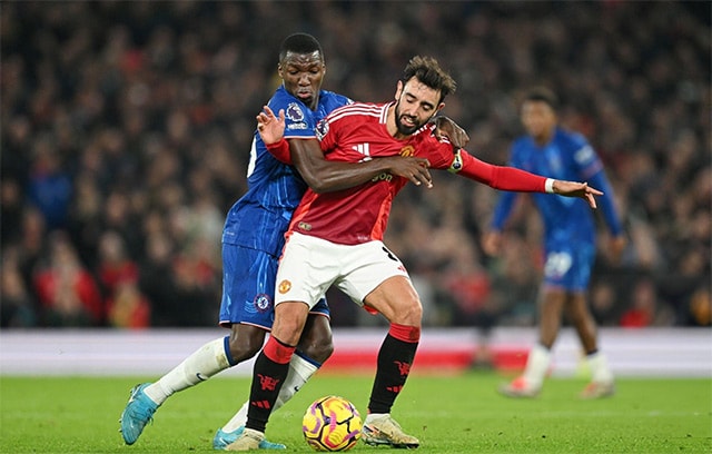 Chelsea và MU đang đứng ở hai đầu BXH.
