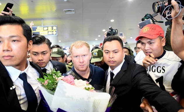 Scholes, Giggs tái xuất sân cỏ Việt Nam ngày 27/6