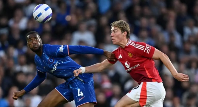 Chấm điểm Man Utd 0-1 Chelsea: Hojlund nhạt nhòa; Quỷ đỏ cúi đầu