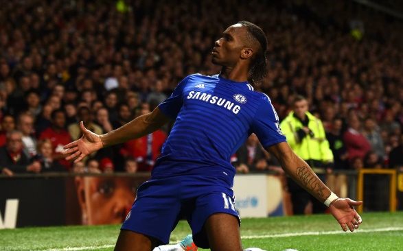 Drogba góp công lớn vào thành công của Chelsea năm 2012.