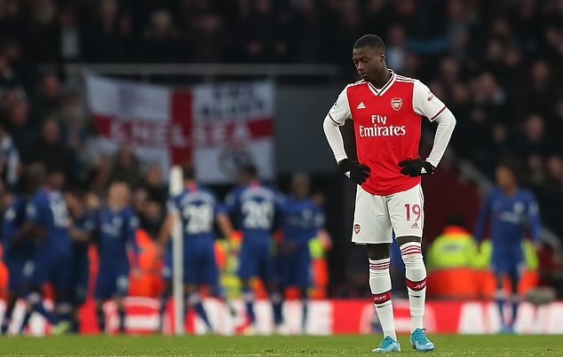 Nicolas Pepe từng là ngôi sao đắt giá của Arsenal.