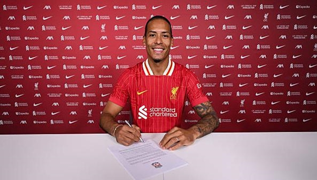 CHÍNH THỨC! Van Dijk chính thức gia hạn hợp đồng với Liverpool